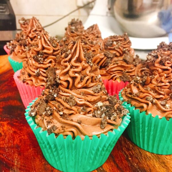 Oreo vegan cupcakes