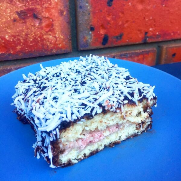 vegan lamingtons