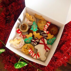 Christmas vegan treat box