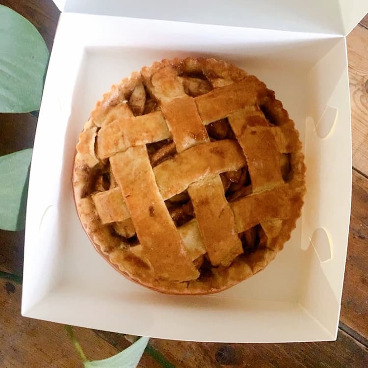 vegan apple pie in Melbourne
