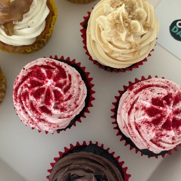Mixed Vegan cupcakes in Melbourne.