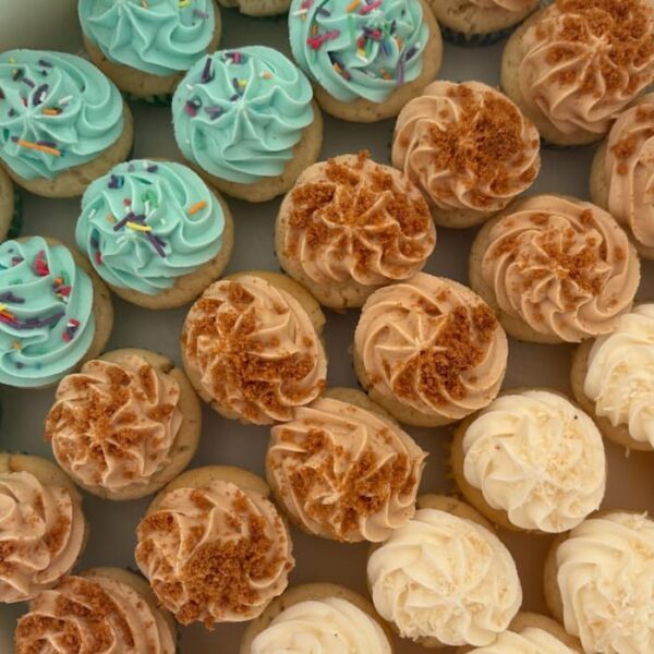 Vegan mini cupcakes in Melbourne
