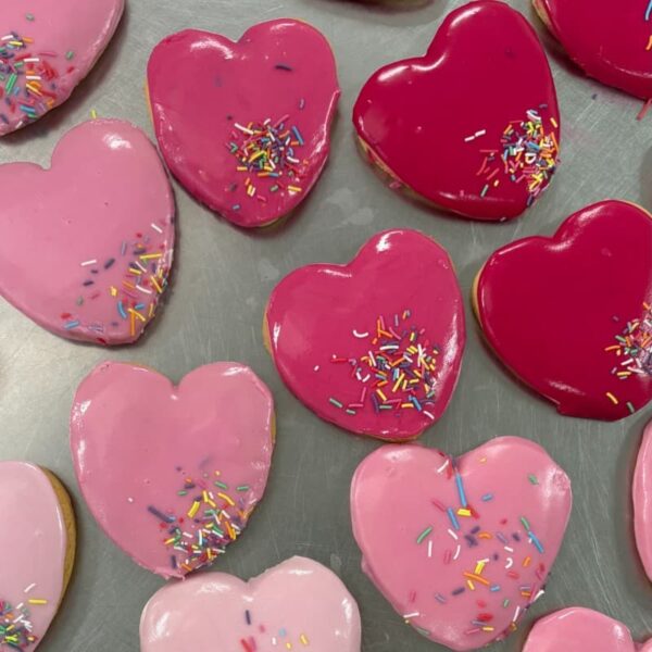 Vegan cookies Valentine's Day in Melbourne