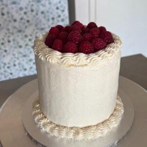 Vegan raspberry delight cake in Melbourne